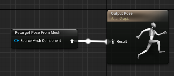 Retarget Pose From Mesh node